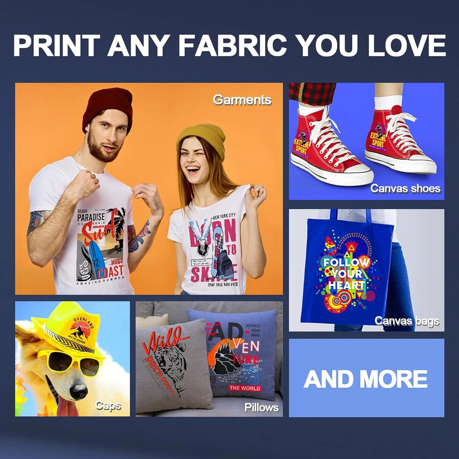 Commercial Printing Business - A3 60cm XP600 I3200 Druckkopf DTF-Druckmaschine