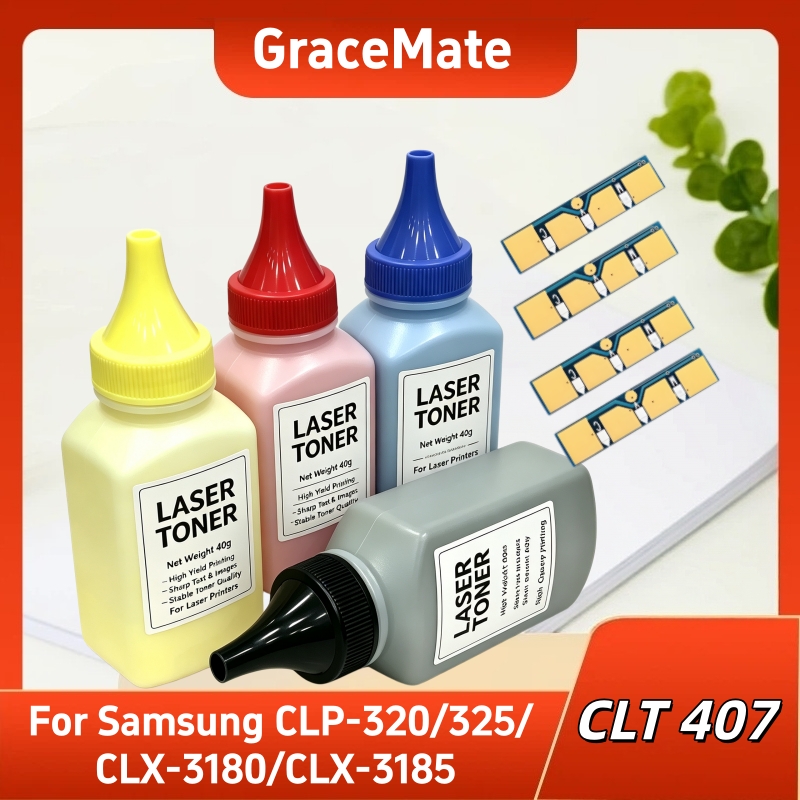 CLT-407 Toner-Chip-Pulver für  – Laser Toner Powder Bewertung und Preis