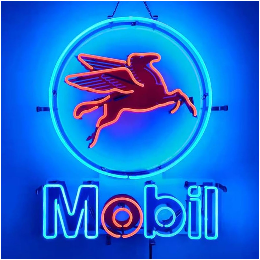Neon-Schild Echtes Glas für Ga – Commercial Wall Printing Bewertung und Preis