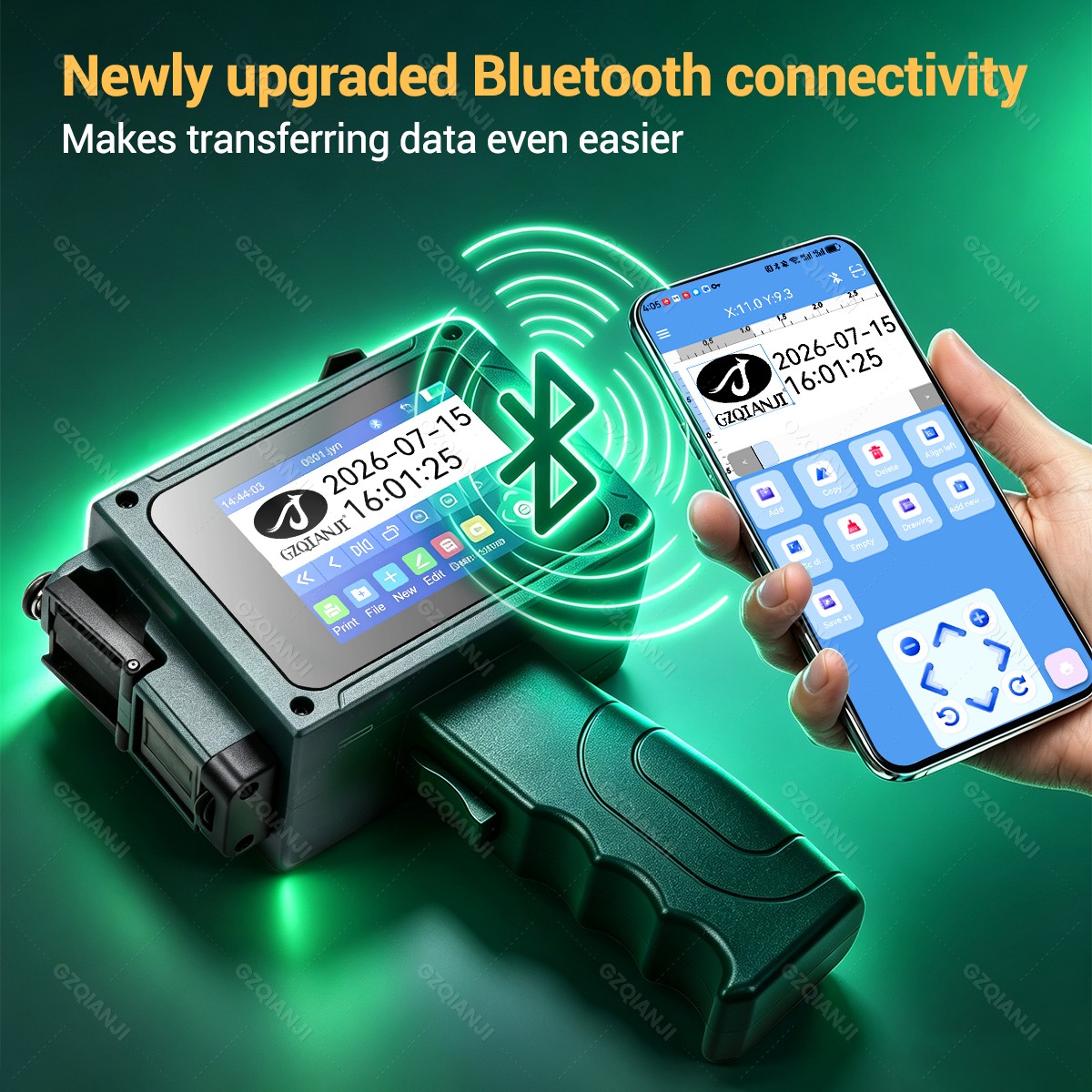 Bluetooth 12,7mm Mini-Tintenst – Commercial Printing Logo Bewertung und Preis