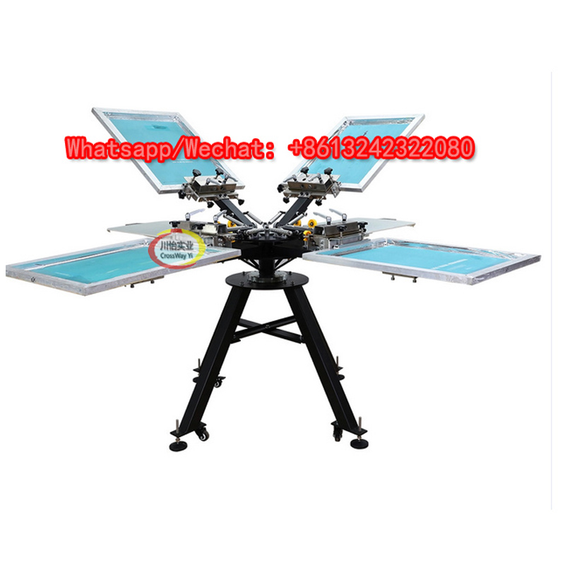 4-Farben-Siebdruckmaschine für – Commercial Printing Inc Bewertung und Preis