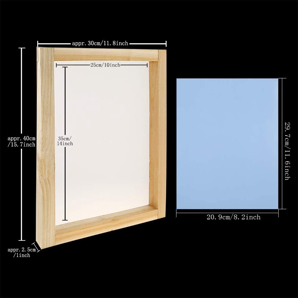 Happy New - Siebdruck-Starter- – Screen Printing Frame Mesh Bewertung und Preis
