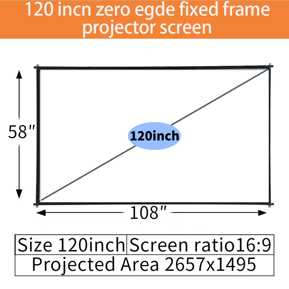 XIAOHUI 100/120 Zoll ALR-Proje – Screen Printing Frame Mesh Bewertung und Preis