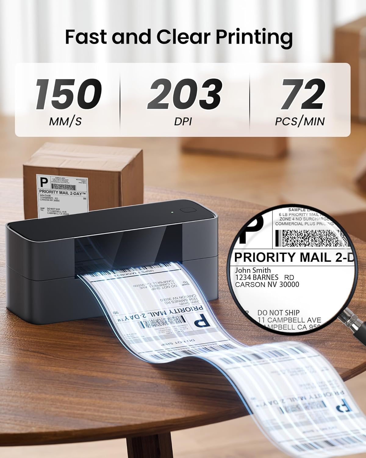 Markfield Versandetikett-Druck – Commercial Printing Inc Bewertung und Preis