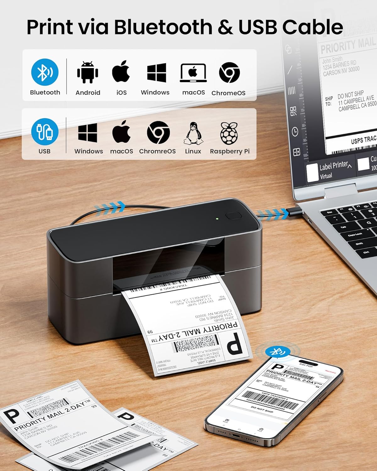 Markfield Versandetikett-Druck – Commercial Printing Inc Bewertung und Preis
