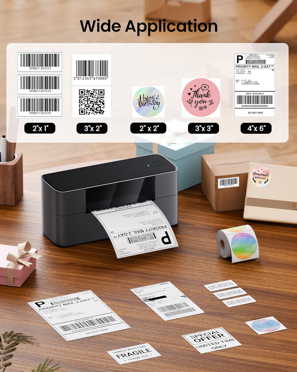 Markfield Versandetikett-Druck – Commercial Printing Inc Bewertung und Preis